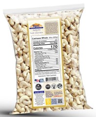 Rani Raw Cashews Whole (uncooked, unsalted) 28oz (800g)