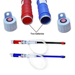 Battery Powered Electric Fuel Transfer Siphon Pump Gas Oil Water Liquid 2.2 GPM