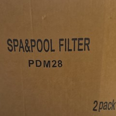Spa & Pool Filter Cartridge PDM28 28 sq ft 2-Pack 5 1/2in x 7 1/4in FC-9944
