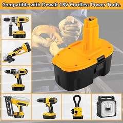 2PACK 18V For Dewalt 18 VOLT XRP Ni-MH 4.8Ah Battery DC9099 DC9096 DC9098 NEW
