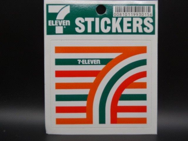 NEW 7-ELEVEN STRIPES GENUINE COLLECTIBLE STICKER DECAL 3.25″ X 2.75″ 7-11 COLORS