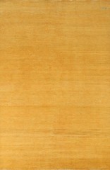 Yellow Modern Oriental Area Rug 5×8 Hand-knotted Wool Carpet for Any Room
