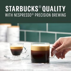 Starbucks by Nespresso Vertuo, Blonde Roast 60 loose , Pods, Brews, 1.35 oz.