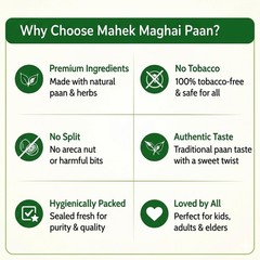 Mahek Maghai Paan 2x270g Jar | Sweet Digestive Mukhwas, After-Meal Snack