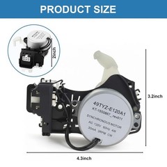 For Whirlpool Washer Actuator W11481722, W10597177, W10913953, W11398781