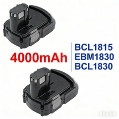 3Ah Battery For Hitachic 18V 3000mAh Li-ion,Fit for BCL1815 EBM1830 BCL1830 US#
