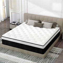 8″10″12″14″ Gel Memory Foam Mattress in a Box Pocket Spring Twin Full Queen King