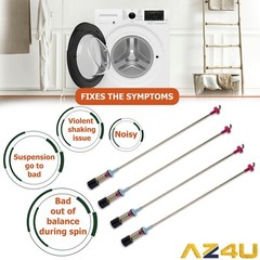 4 Washer Suspension Rod For Samsung WA45T3400AW WA50R5200AW US WA50R5400AV US WA