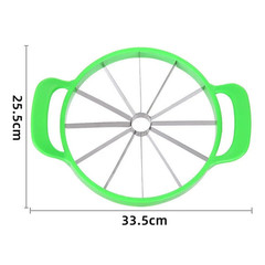 1 pc Stainless Steel Watermelon Slicer Cutter 12 Slice Fruit Divider Tool