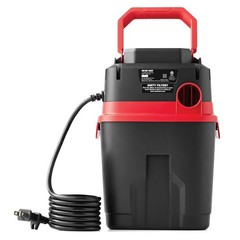 Hyper Tough 1.5 Gal 2HP Wet Dry Vacuum Cleaner Black