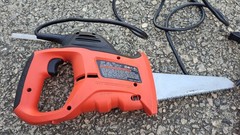 Black & Decker Corded Electric Reciprocating Hand Saw w/ Bag & Navigator Blades