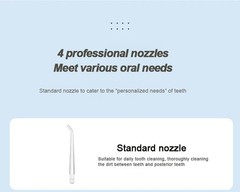 Professional Oral Irrigator Water Jet Flosser | Teeth Whitening Cleaning Tool