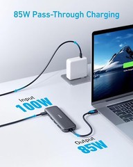 Anker 332 USB-C Hub (5-in-1) with 4K HDMI Display, 5Gbps and 2 5Gbps USB-A Data