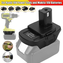 Battery Adapter For Makita 18V Li-ion Convert To For RYOBI Power Tool MT20RNL