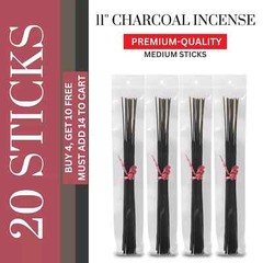 100 Hand-Dipped 11” Incense Sticks – Mix & Match Scents – Wholesale Bulk Pack