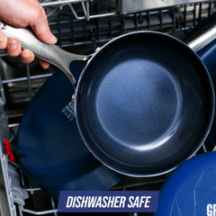 Blue Diamond Ceramic Nonstick Fry Pan/Skillet, 8/10 Inch Frypan