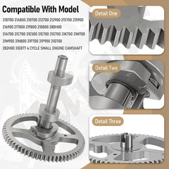 84005207 Camshaft Kit for B&S Engines with Gaskets & Fasteners – Durable Quality