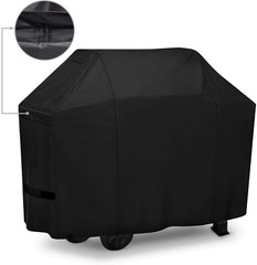 iCOVER BBQ Barbeque Gas Grill Cover 60 inch, Heavy Duty 600D Canvas Smoker Cover