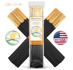 CITRUS VANILLA Incense Sticks 7″ Bulk Pack Wholesale Hand Dipped Lot