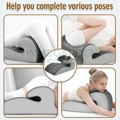 Sweet Spot Couple Pillow Couple Pillow Hip Pad Wedge Pillow Memory Foam 27°Angle