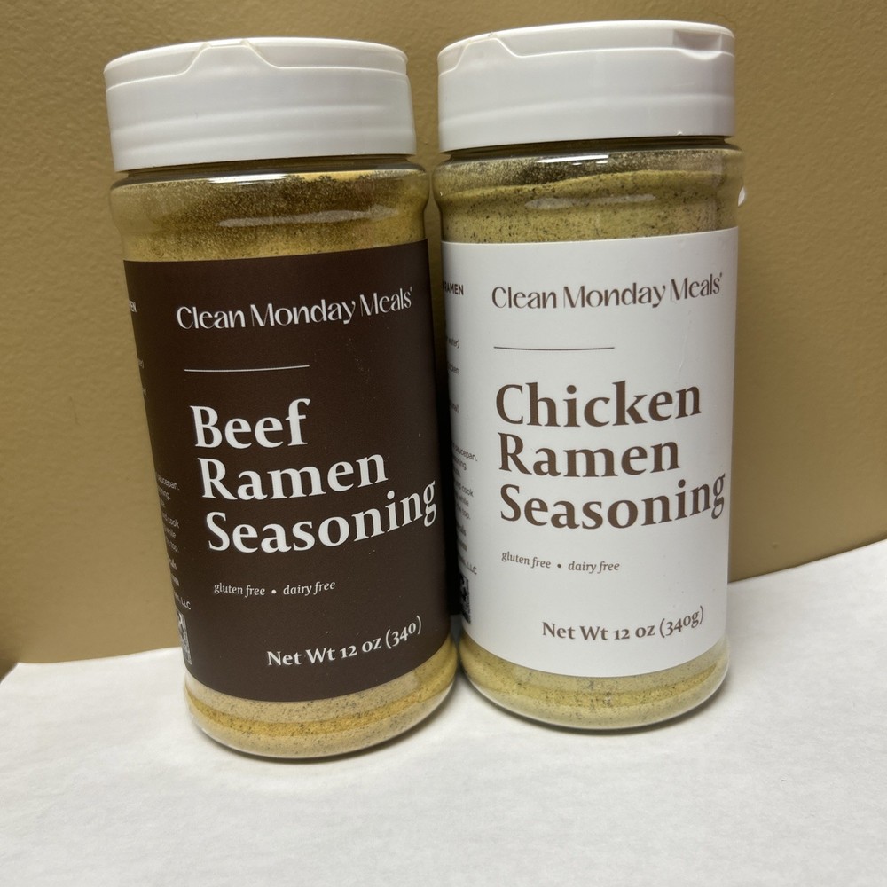 Clean Monday Meals Chicken/Beef Ramen Seasoning Mix – Gluten Free, Dairy Free