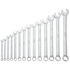 Klutch 14-Pc. Extra-Long SAE Combination Wrench Set, Model# 34691 A