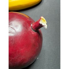 Vintage Decorative Faux Fruit Vegetable Lot 10 Apple Banana Avocado Pepper Onion