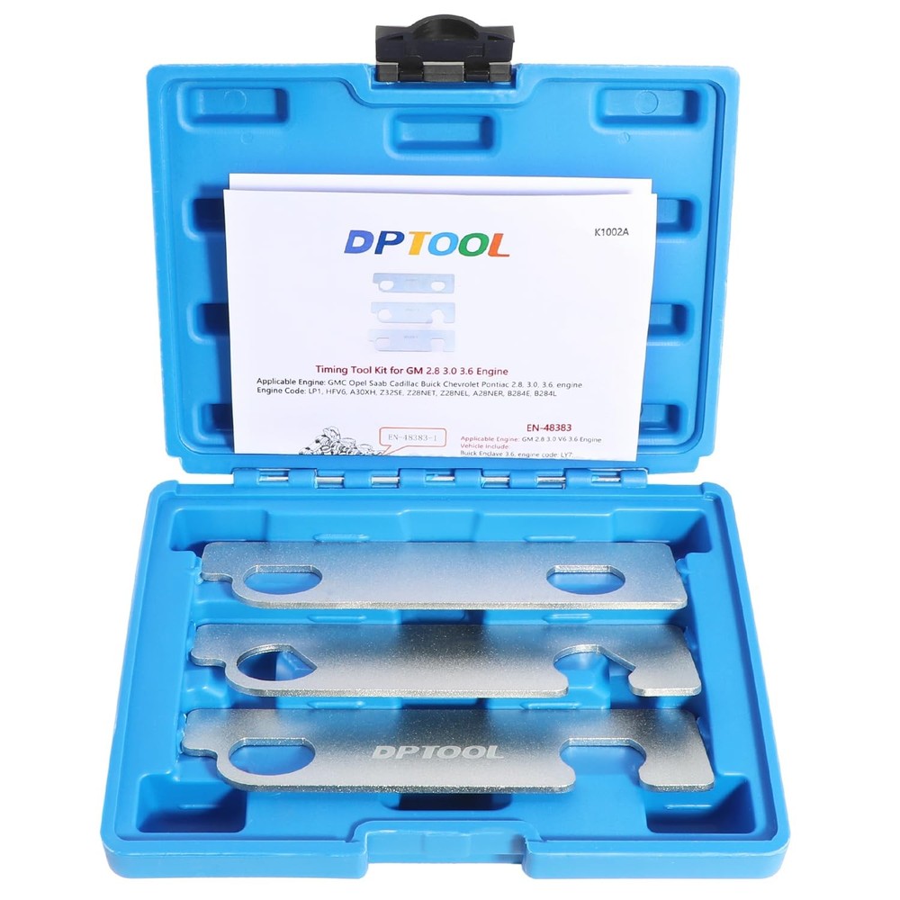 DPTOOL Camshaft Retaining Aligning Timing Tool Kit for GM 2.8 3.0 3.6