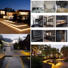 110V 480Leds/m Waterproof COB LED Neon Strip Lights for In/Outdoor Building Room