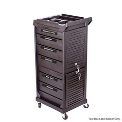 6 x Tool Box Label Sticker Machine Organizer Decal Waterproof Tool Box Stickers