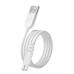 USB Charging Cable for Water Flosser Portable Cordless Oral 1 Pack, White