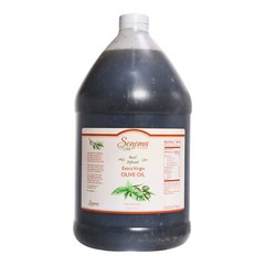 Basil Infused Extra Virgin Olive Oil Bulk 1 Gallon / 3.8 Liters / 128oz -Food Se