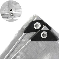 Heavy Duty Poly Tarp 5/10/12/16/20 Mil Waterproof Tarpaulin Cover w/ Grommets