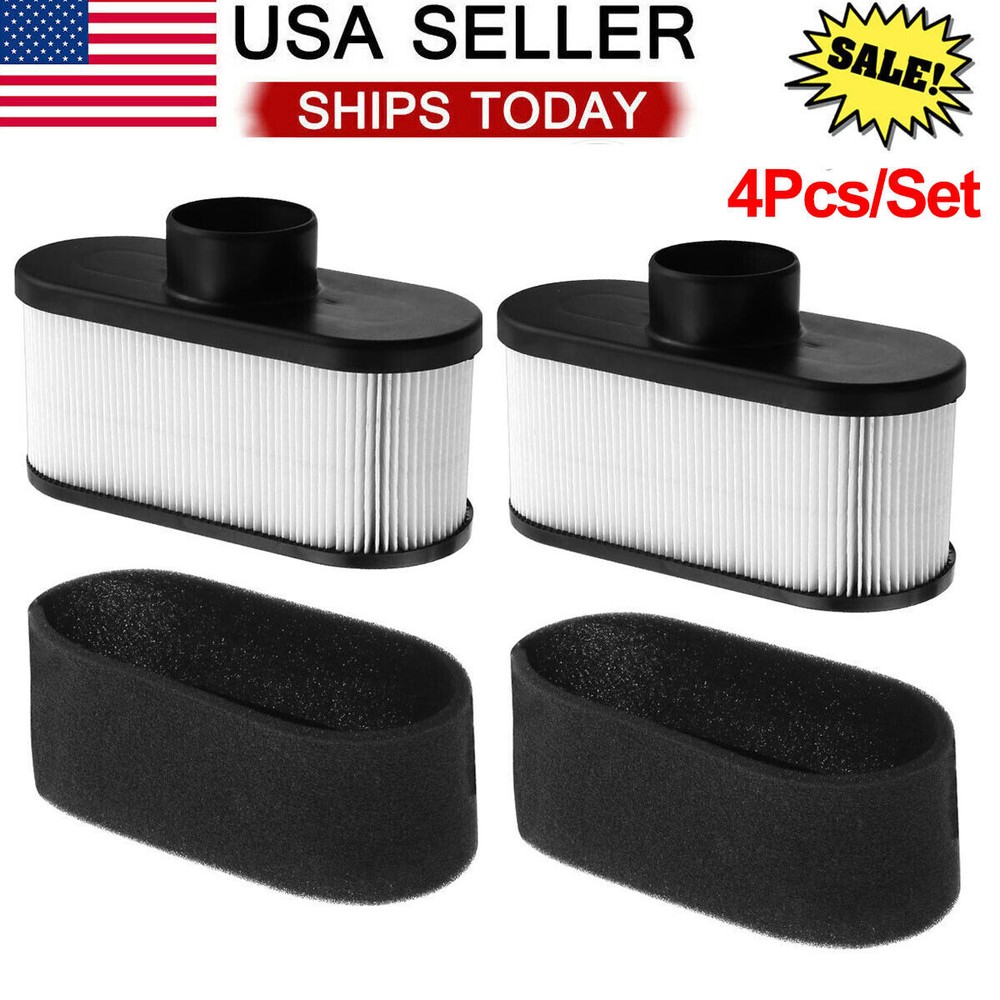 4 Pcs/Set Air Filter 11013-0752 For Kawasaki FR651V FR691V FR730V FS481V-FS691V