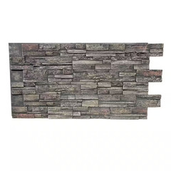 Stack Stone 48 In. X 24.25 In. Polyurethane Interlocking Siding Panel Finished i