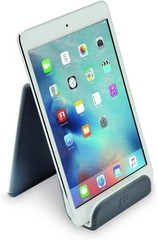 Joie Easel Stand, White with Gray Kitchen Phone/Tablet/Cookbook Holder