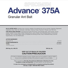 Advance 375A Granular Ant Bait Controls Many Species Of Ants 8 oz by BASF