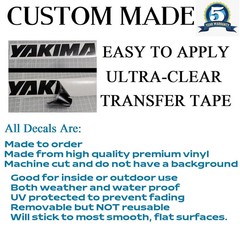 Custom Text Vinyl Lettering Sticker Decal Personalized Any Text – Any Name – [xx