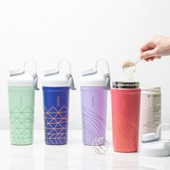 Set of 2 pcs 26 oz. Insulated Stainless Steel Double Wall Shaker Water Bottle