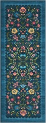 Stylish Bohemian 2×6 Runner Rug – Non-Slip, Floral Design, Suitable for Any Room