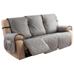 Waterproof Couch Cover for Reclining Couch 3 Seat Recliner Sofa Covers