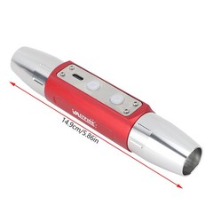 White Yellow 365nm UV Light LED Flashlight for Jade Jewelry Gem Amber Test Torch