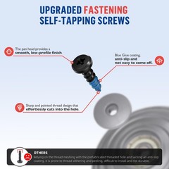 Upgraded Ball Wheel+ High Torque Cleaner Head Connector Compatible with Gray
