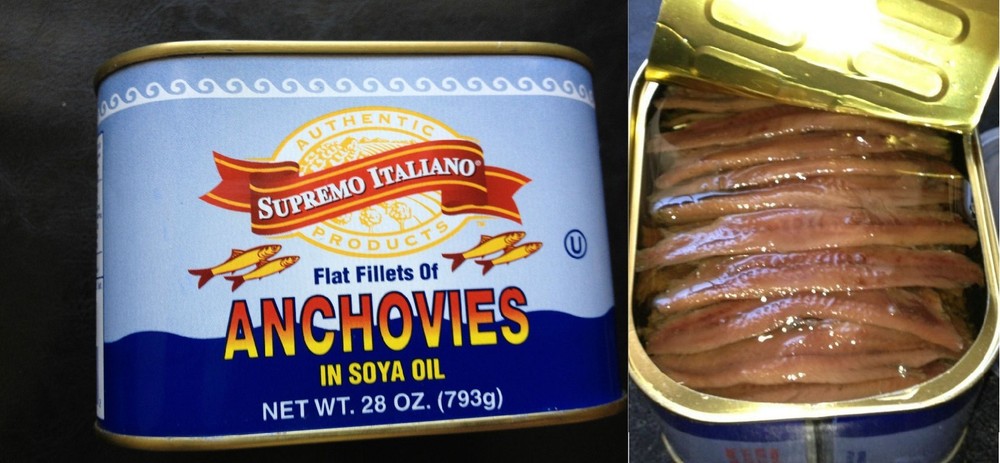 Big Anchovies FLAT Fillets in Oil 793gm “28 OZ” Anchovy TASTY! FREE SHIP! SAVE A