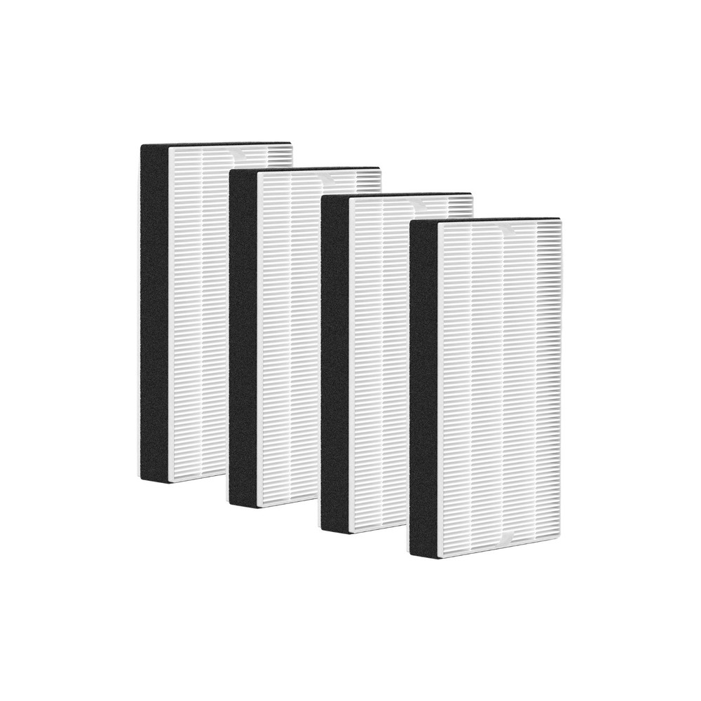 HEPA Filter F1 For Filtrete Air Purifier C01 T02 FAP-C01BA-G1 FAP-T02WA-G1, 4PK
