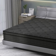 12″14″ Mattress in A Box Hybrid InnerSpring Twin Full Queen King Size Cool Black