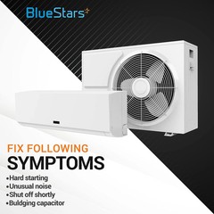 [Upgraded] BlueStars 120 uF MFD 250 VAC Volts CBB60 50/60Hz Run Capacitor…