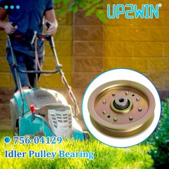 Durable Gold Bronze Idler Pulley – Compatible with Cub Cadet & Troy-Bilt, 2-Pack