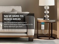 DEWENWILS Remote Control Outlet 3 Independent Wireless Sockets 15A 100ft