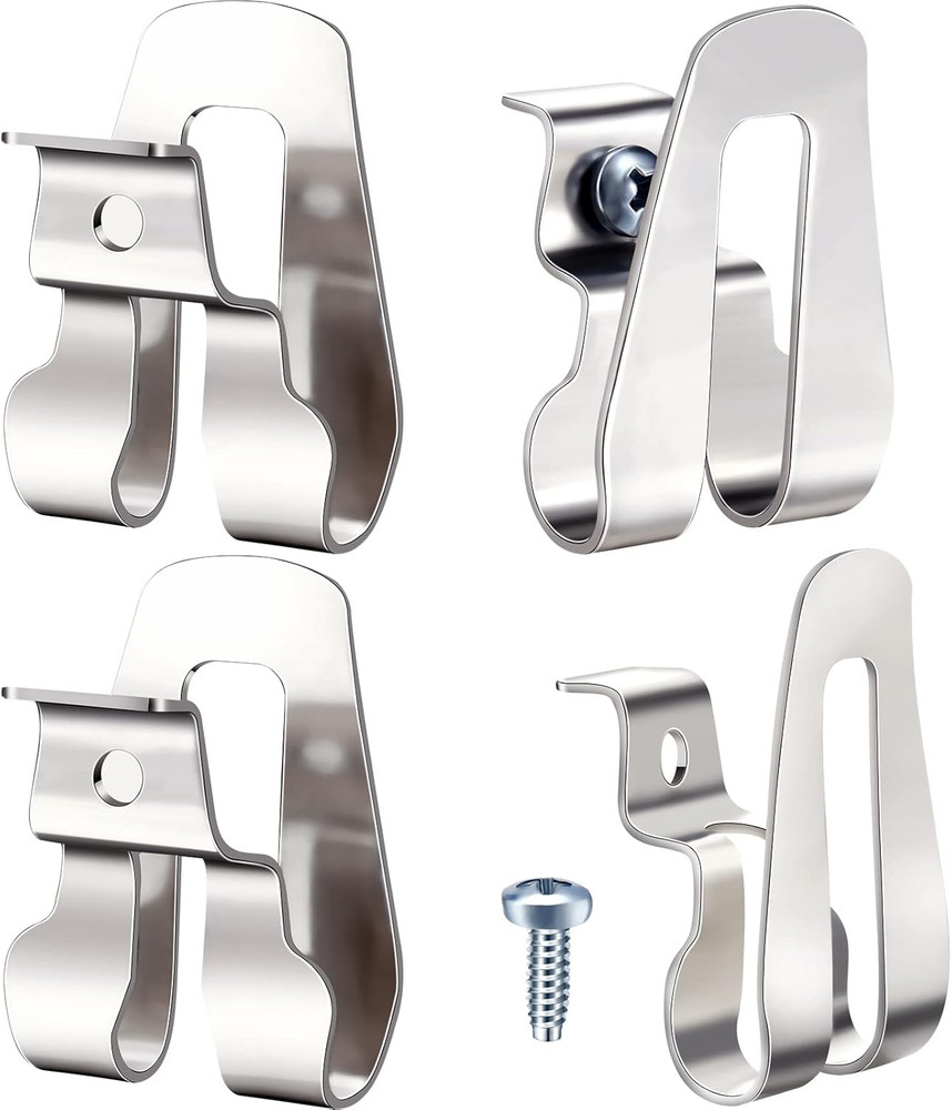 Belt Clip Hook Screw Replacement for Milwaukee Impact Driver Drill Holder 4 Pack